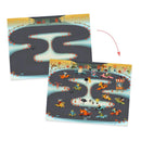 Rubbelbilder: Asphalt Rubbelbild Djeco
