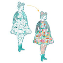 Ausmalbilder: Demoiselles Rebekka Ausmalbild Djeco