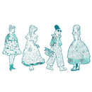 Ausmalbilder: Demoiselles Rebekka Ausmalbild Djeco