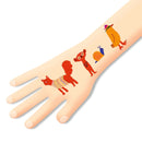 Tattoos: Lustige Tiere Tattoo Djeco