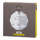 Einschlag- und Mulltücher 120x120 cm Walfisch Grey