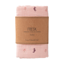 Einschlag- und Mulltücher 70x60 cm 2 Stück Seepferdchen