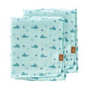 Einschlag- und Mulltücher 70x60 cm 2 Stück U-Boot