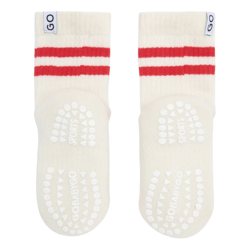 Stoppersocken Sportsocken Bio-Baumwolle Red