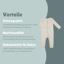 Schlafanzug mit Bündchen/Füßen - Essential Beige Schlafanzug Emma & Noah
