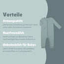 Schlafanzug mit Bündchen/Füßen - Essential Mint Schlafanzug Emma & Noah