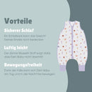Schlafsack mit Füßen 0.5 TOG Unterwasser Schlafsack Emma & Noah