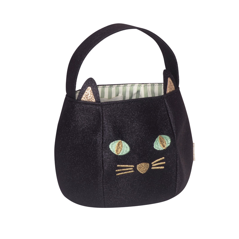 Schwarze Katze Eimertasche