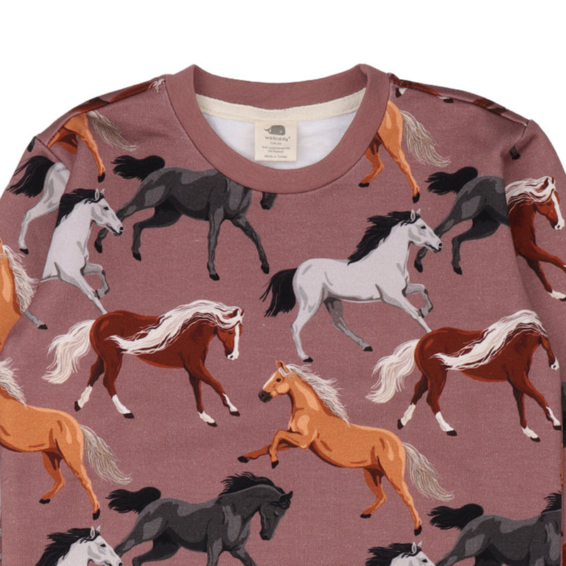 Walkiddy Sweatshirt The Majestic Horses