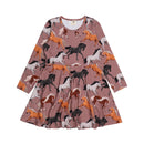 Walkiddy Kleid Jersey The Majestic Horses