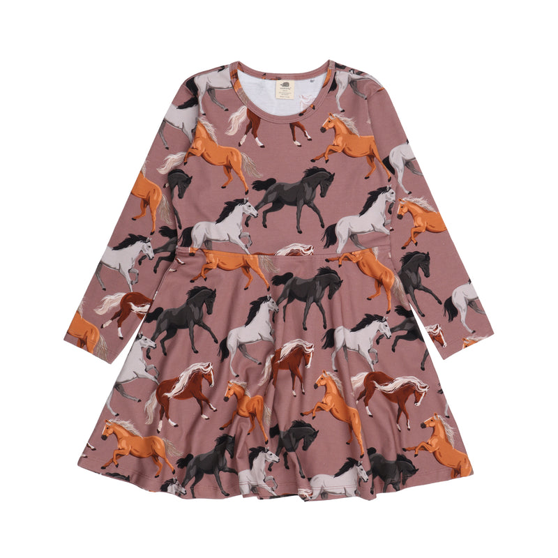 Walkiddy Kleid Jersey The Majestic Horses