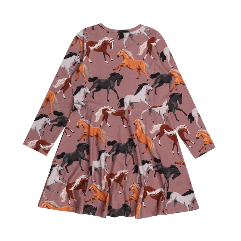 Walkiddy Kleid Jersey The Majestic Horses