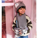 Handschuhe zum umklappen Husky Hund