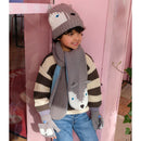 Handschuhe zum umklappen Husky Hund