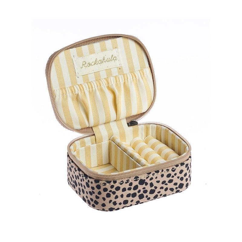 Mini-Schmuckkästchen mit Leopardenmuster