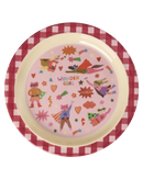 Kinderteller - Pink - Hero Print
