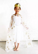 Königin-Set: Umhang mit Krone