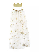 Königin-Set: Umhang mit Krone