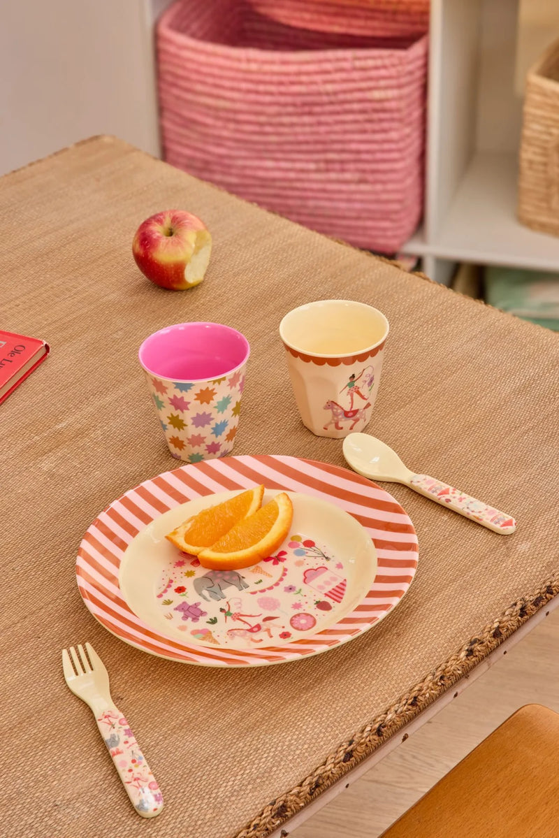 Tiefer Teller - Pink Fun Fair rosa
