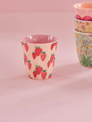 Großer Becher mit Motiv - Strawberry