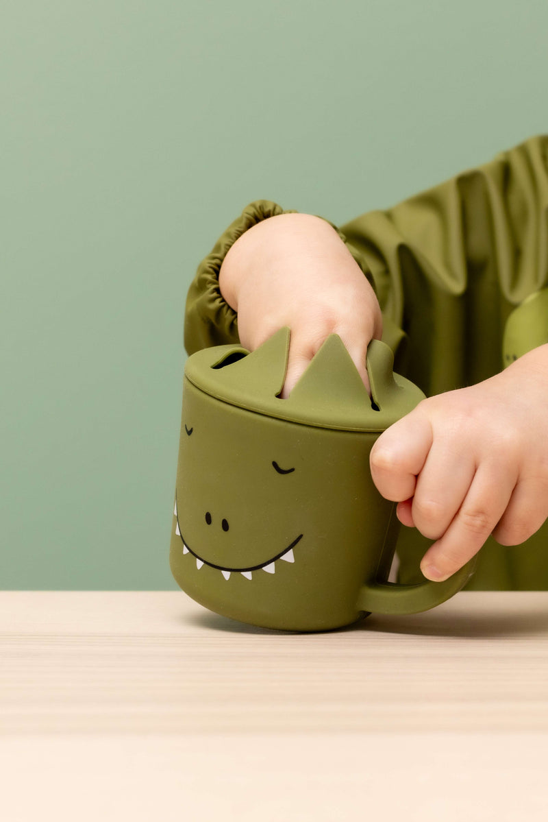 Silicone snack cup - Mr. Dino