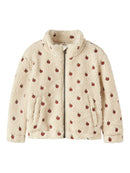 Lil' Atelier Teddy Jacke - Turtledove Apples