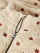 Lil' Atelier Teddy Jacke - Turtledove Apples