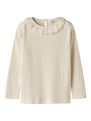 Lil' Atelier Langarmshirt Fluva - Turtledove