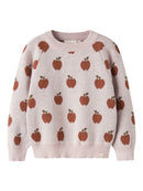 Lil' Atelier Strickpulli - Hushed Violet