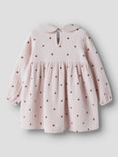 Lil' Atelier Musselin Kleid - Hushed Violet