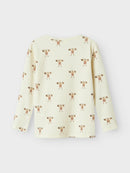 Lil' Atelier Langarmshirt Lavo Turtledove Strong Man