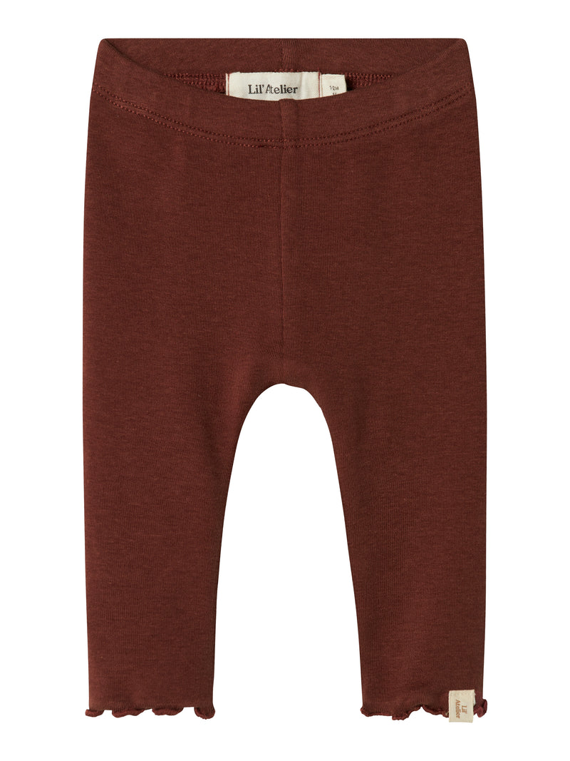 Lil´Atelier Leggings Gayo Fia Hot Chocolate