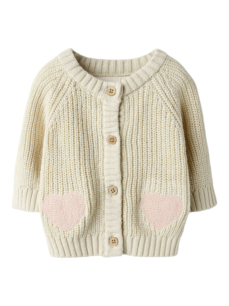 Lil' Atelier Strickjacke Emlen Turtledove