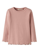 Lil' Atelier Langarmshirt Dimia - Misty Rose Langarmshirt Lil´Atelier