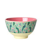 Kleine Melamin Schüssel - Pfau