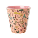 Kleiner Becher - Pink Jungle Animal