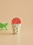 Goßer Becher mit Motiv - Blau - Car Print