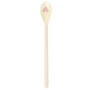 Latte Löffel mit Herzmotiv