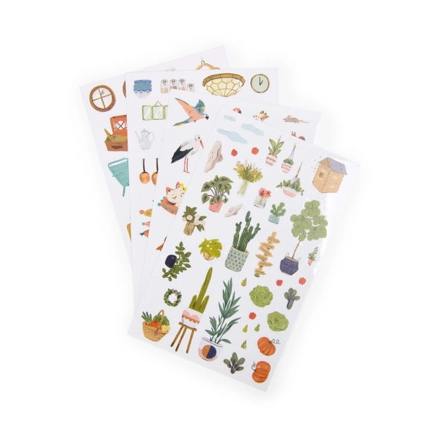 Malbuch mit 145 Sticker Parisiennes