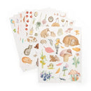 Malbuch mit 230 Stickern Rosalies Stickerbuch Moulin Roty