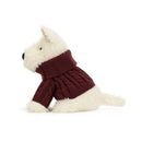 Munro Scottie Hund mit Winter Jumper