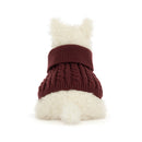 Munro Scottie Hund mit Winter Jumper