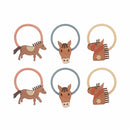 Mini-Haargummis Pony