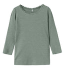 Name it Langarmshirt mit Spitze Kab Lily Pad