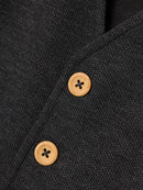 Weste Robino dark grey melange