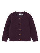 Name it Strickjacke Lomille Plum Perfect