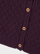 Name it Strickjacke Lomille Plum Perfect
