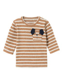 Name it Langarmshirt Kado Almond