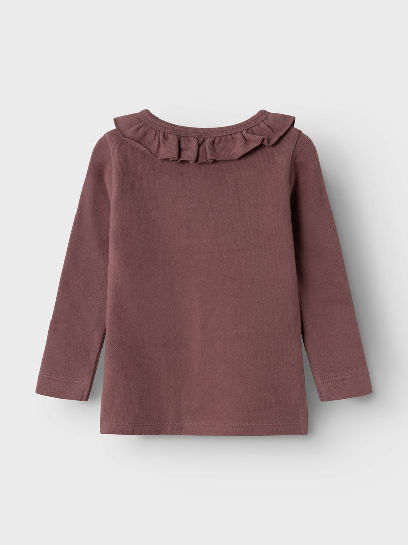 Lil´Atelier Langarmshirt Thoro Rose Brown