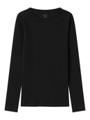 Name it Langarmshirt Nakal Black